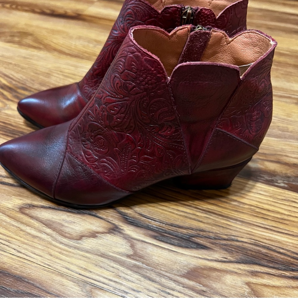 spring step women booties Melodie Size 39 European ￼